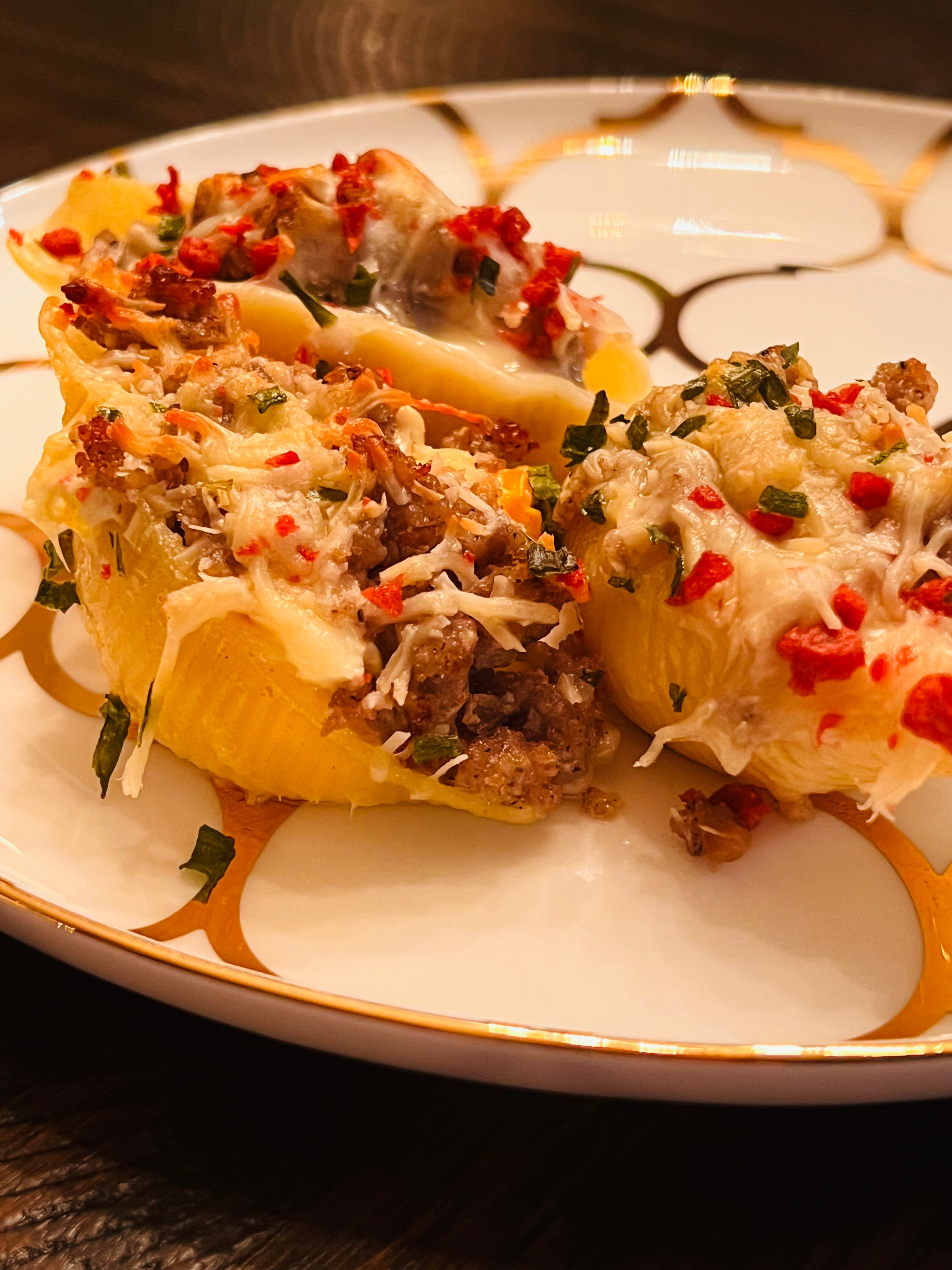 Stuffed Cheesy Sausage Noodles | Recipes Blog – Zobel Farm