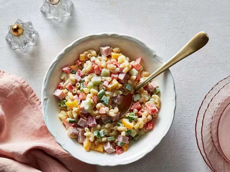 Classic Macaroni Salad With Ham | Recipes Blog – Zobel Farm