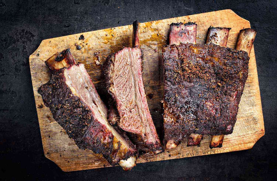 Packer Style Beef Ribs. A meaty rib, great for smoking and grilling.