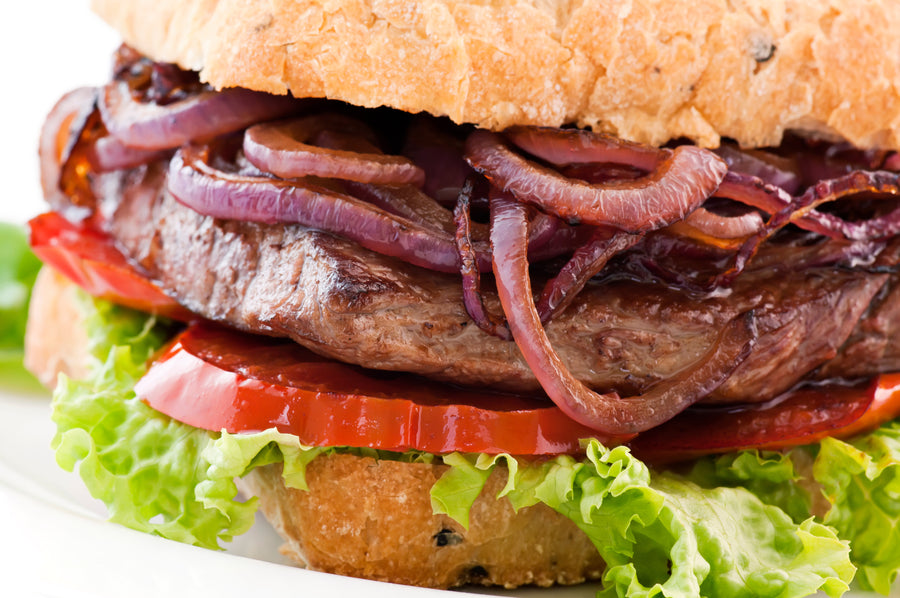 New York Strip Steak Sandwich - Dry-Aged