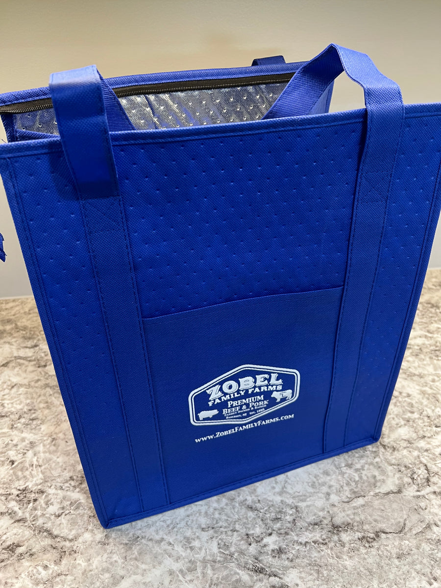 ZFF Imprinted Insulated Grocery Tote Bag